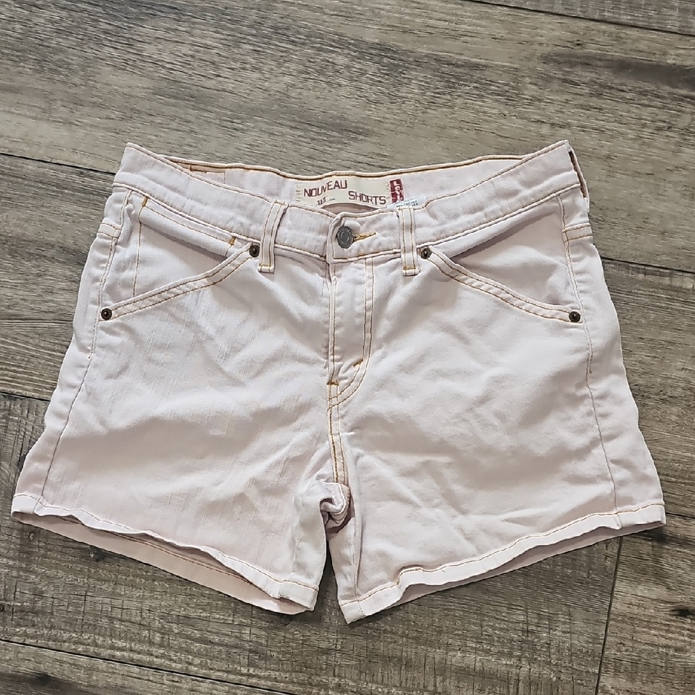 Levi's 515 Pink Jean Shorts Classic Style